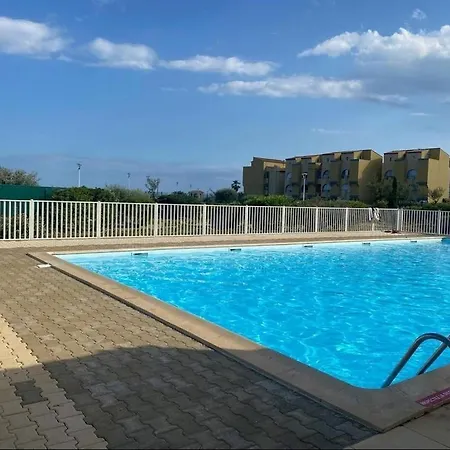 Apartment T2 Climatise - Vue Mer, Piscine Et